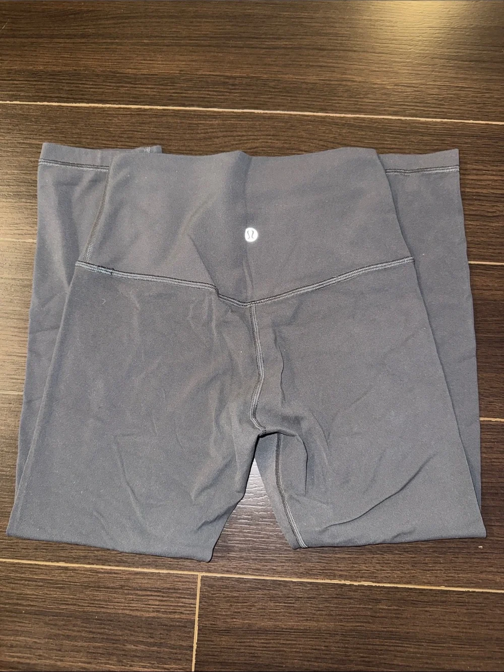 Lululemon Navy Graphite Gray Leggings 23”